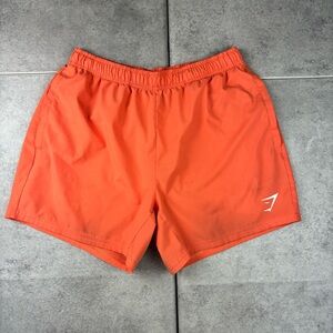 Gymshark 5” arrival shorts-orange